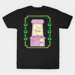 Pink And Green Aliens T-Shirt